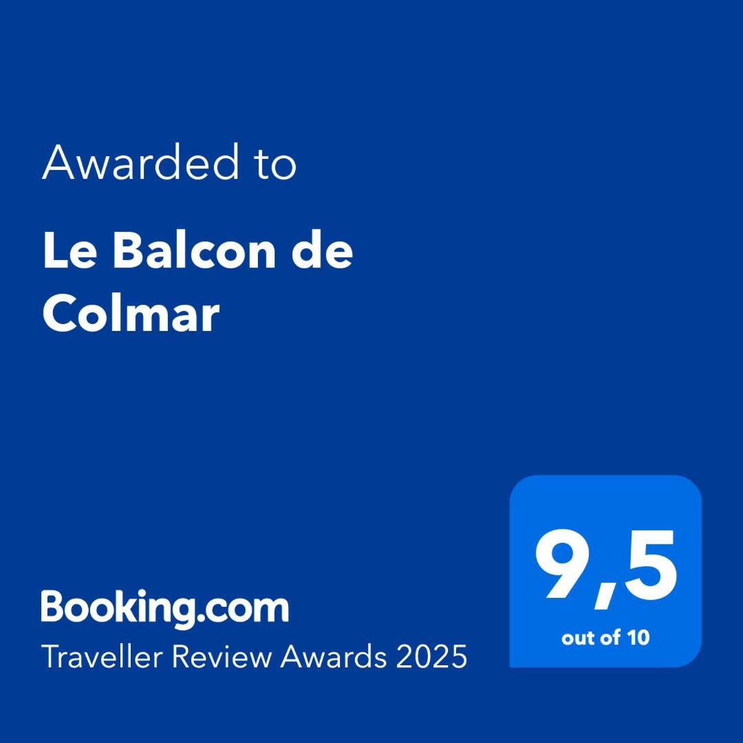 Le Balcon De Colmar Apartment Exterior foto